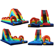 water inflatables slide